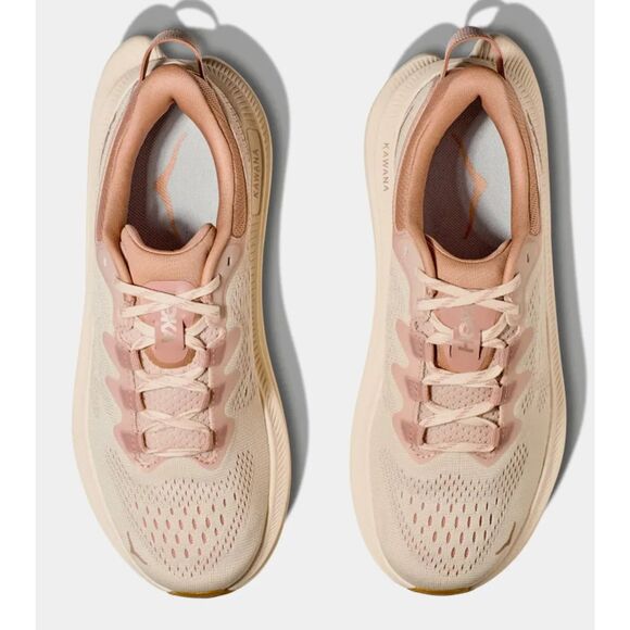 HOKA One One Women's Sz 10.5B Vanilla/Sandstone Kawana 2 Running Shoes - Picture 11 of 13
